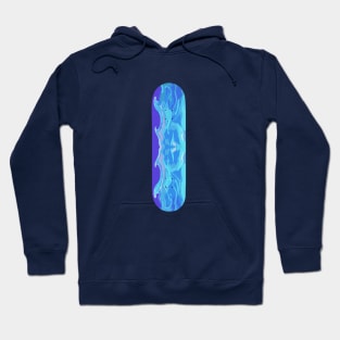 ocean skateboard Hoodie